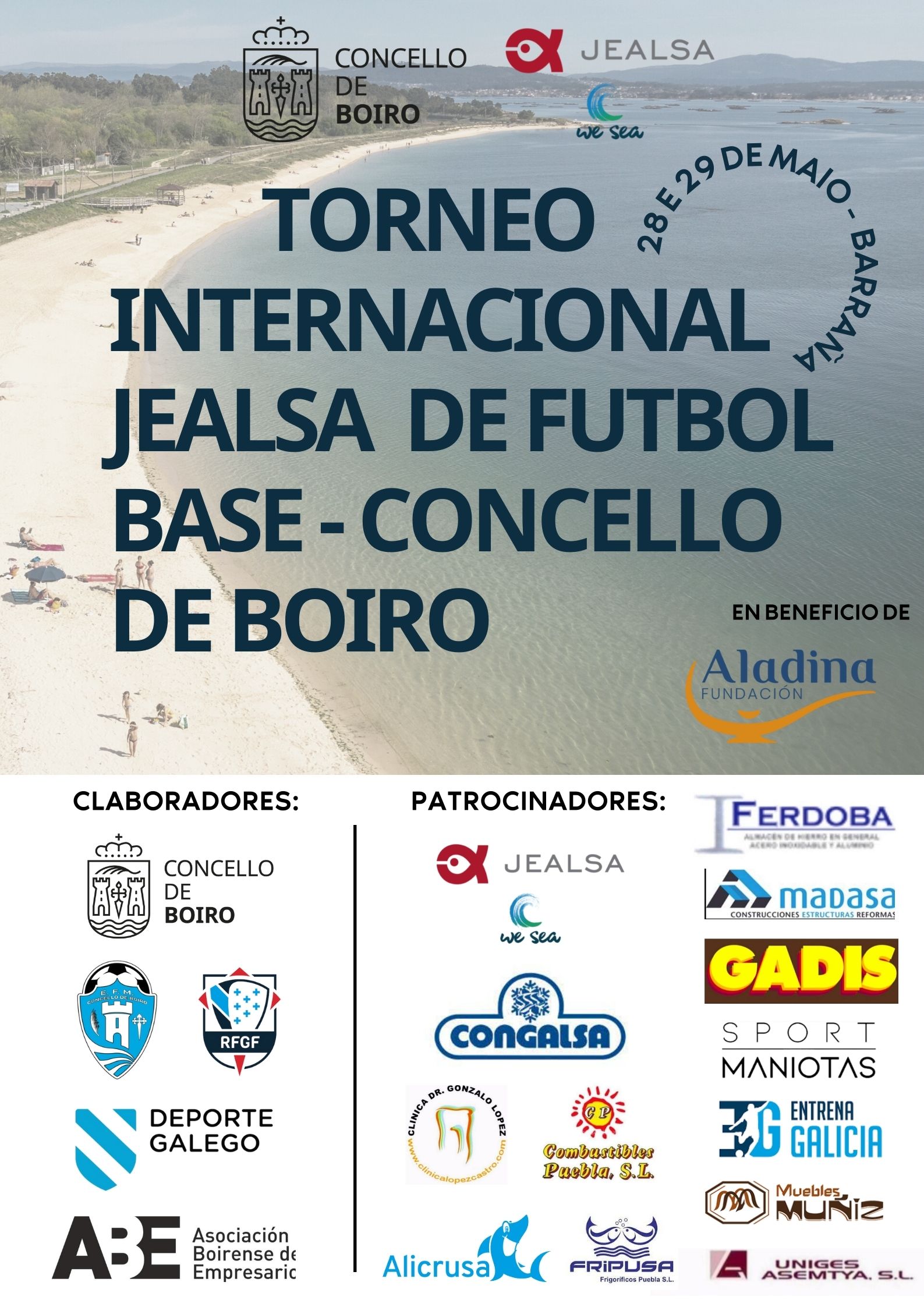 Torneo Internacional Jealsa de futbol base - Concello de Boiro 
