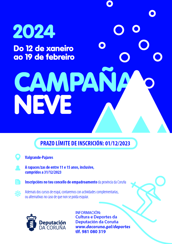 Campaña da neve 2024 | Deputación da Coruña 