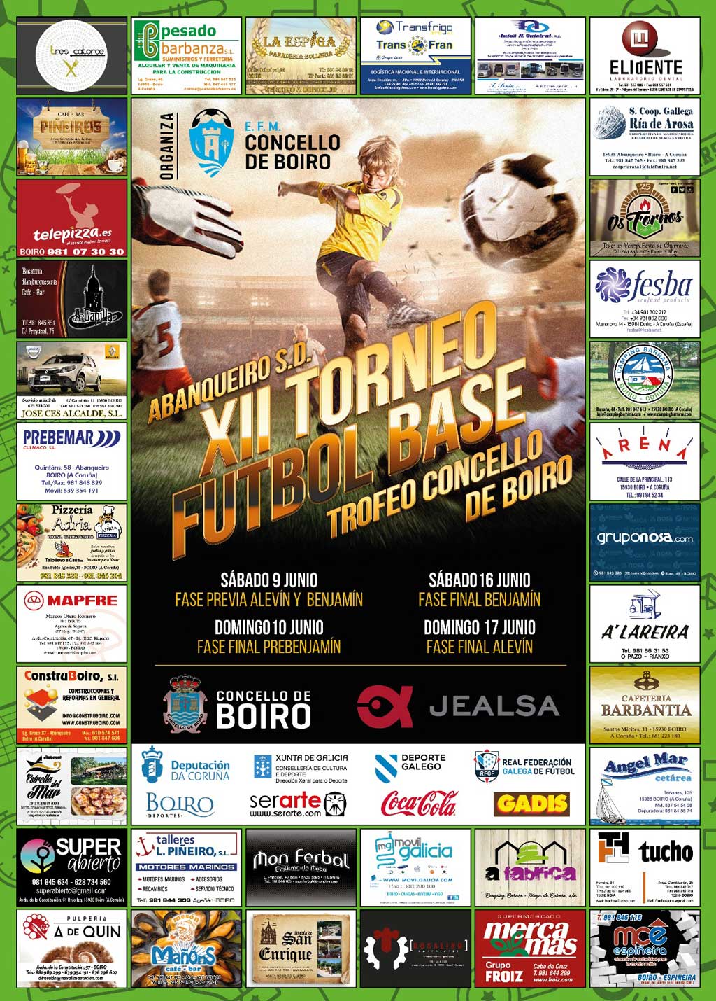 XII Torneo Futbol Base. Trofeo Concello de Boiro