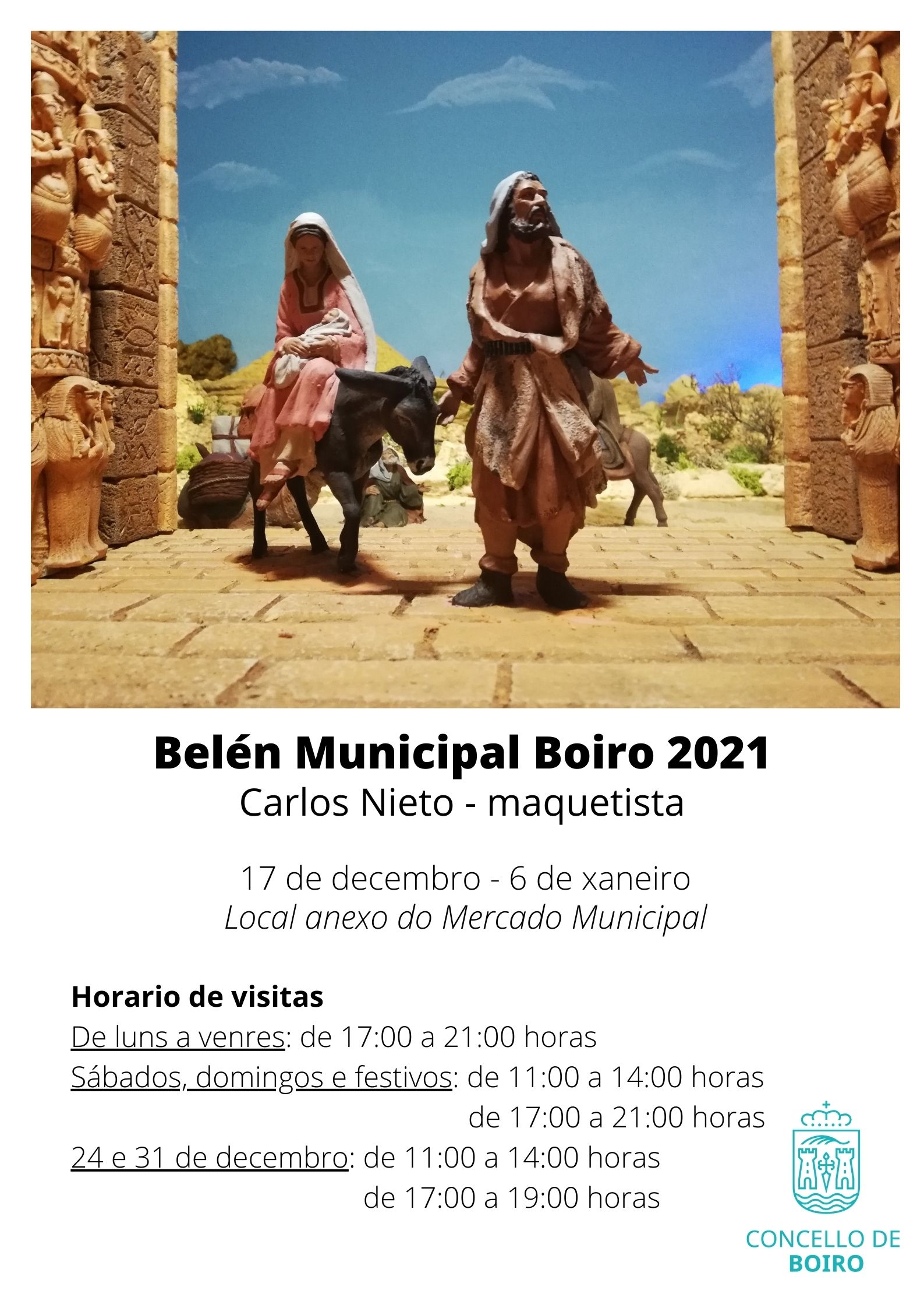 Belén Municipal 2021 | Concello de Boiro 